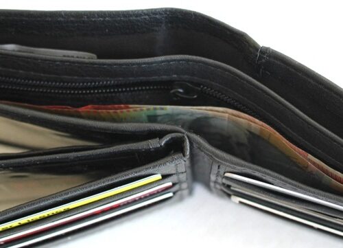 RFID Genuine Leather Wallet