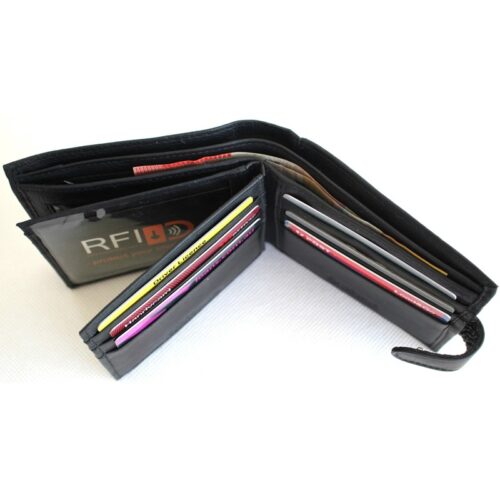 RFID Genuine Leather Wallet