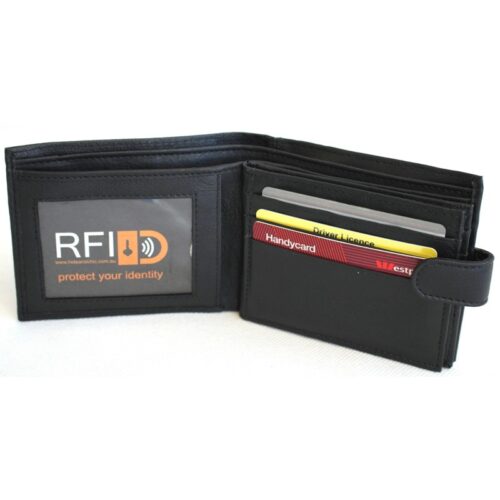 RFID Genuine Leather Wallet