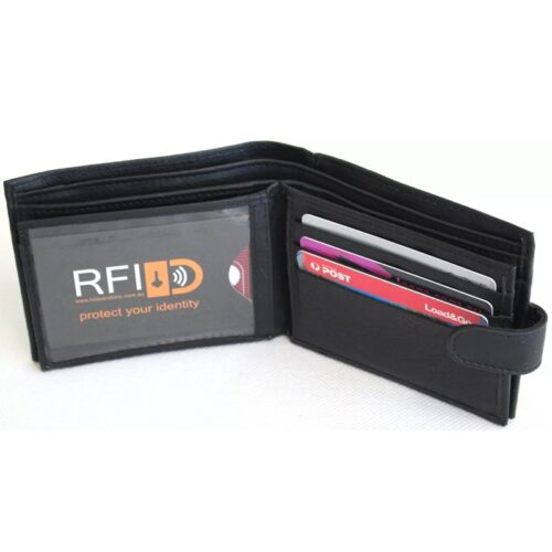 RFID Genuine Leather Wallet
