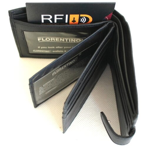 RFID Genuine Leather Wallet
