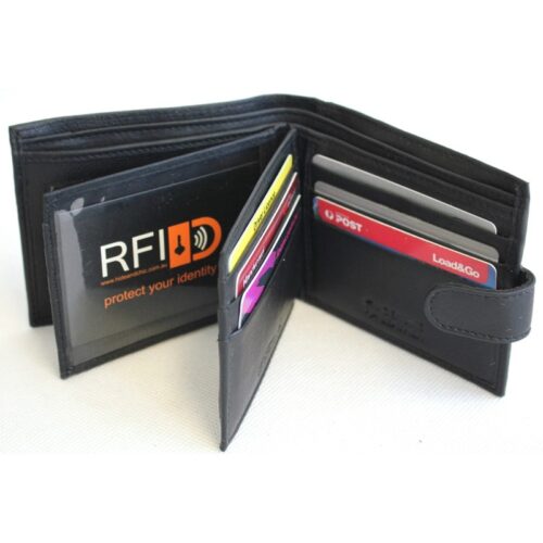 RFID Genuine Leather Wallet