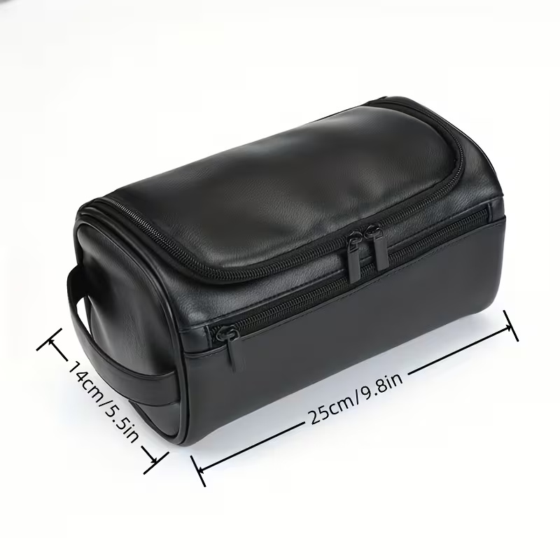 Men's Leather Toiletry Bag