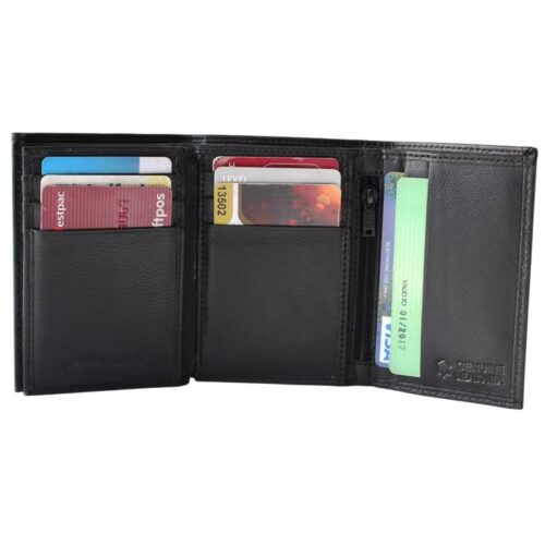 Leather Trifold Wallet