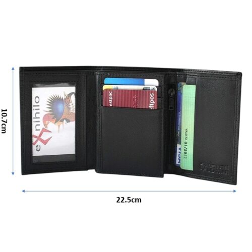 Leather Trifold Wallet