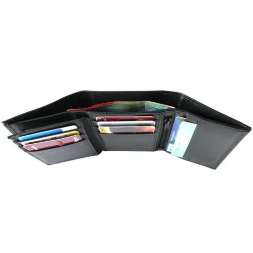 Leather Trifold Wallet