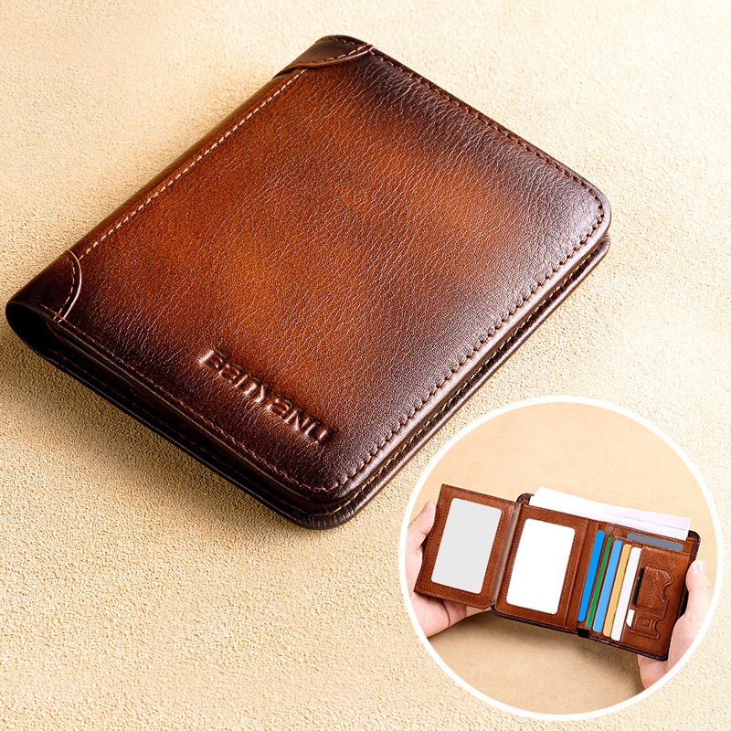 Banyanu Men's Leather Wallet