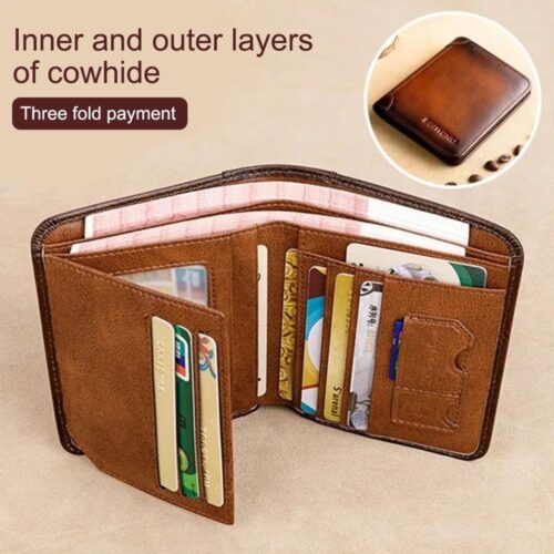 Banyanu Men's Leather Wallet