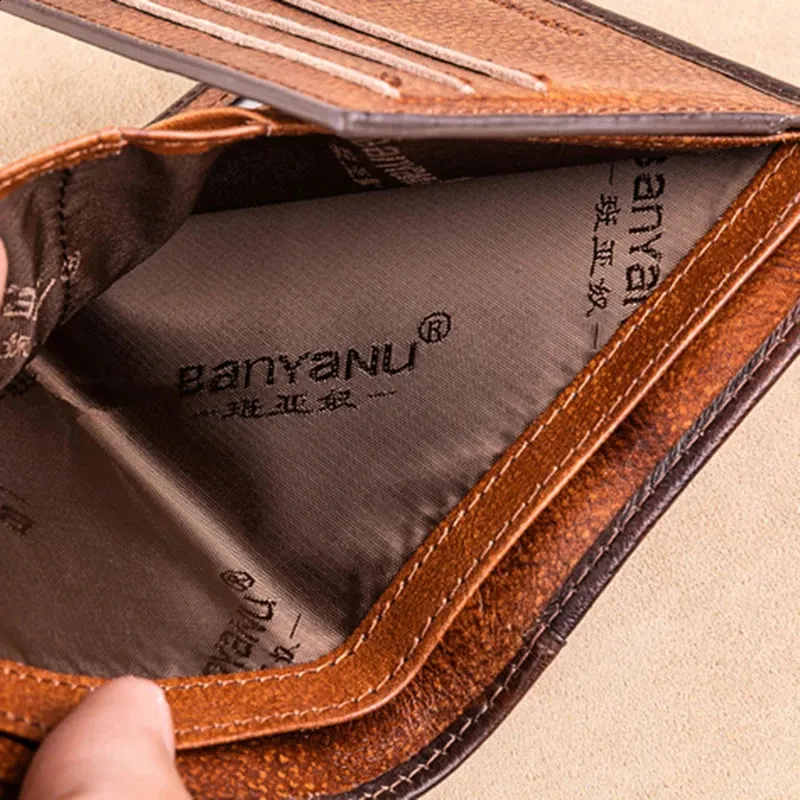 Banyanu Men's Leather Wallet