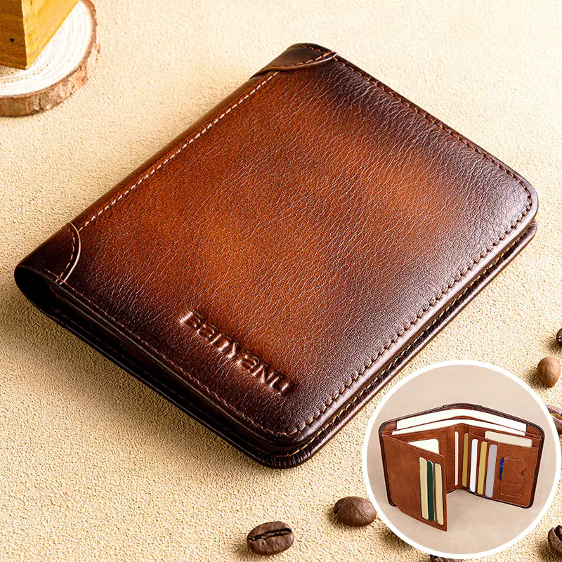 Banyanu Men's Leather Wallet