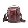 BULLCAPTAIN Leather Shoulder Bag