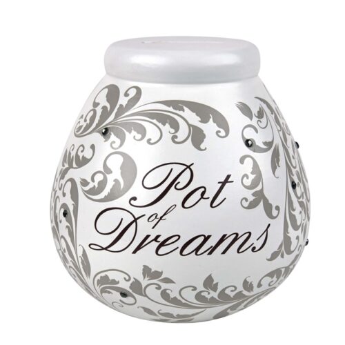 Pot Of Dreams Fleur De Lys Silver