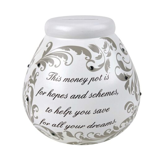 Pot Of Dreams Fleur De Lys Silver