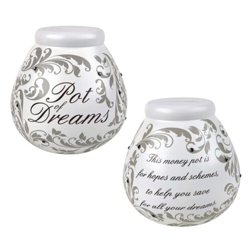 Pot Of Dreams Fleur De Lys Silver