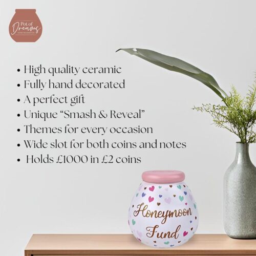 Pot Of Dreams Honeymoon Fund Pot