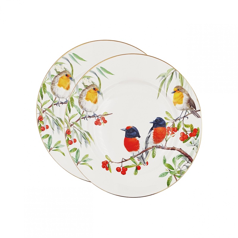 Robin Dessert Plates