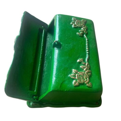 Cast Iron Rose Letter Box