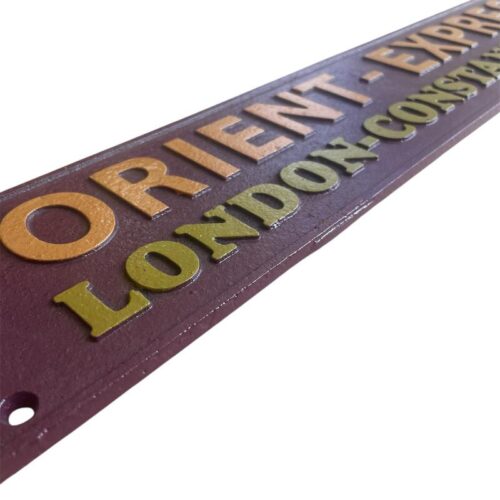 Orient Express Train Sign