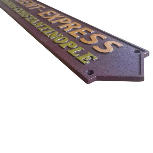 Orient Express Train Sign