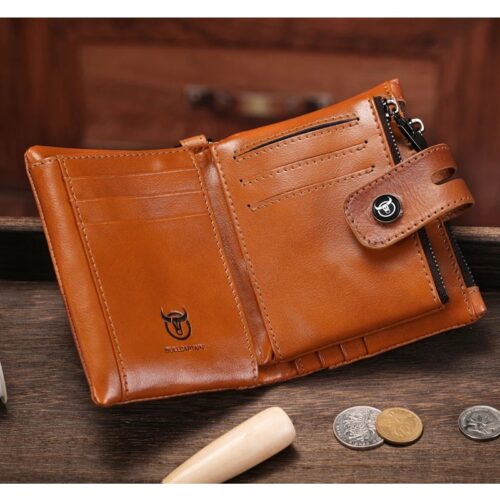 BULLCAPTAIN Leather Wallet