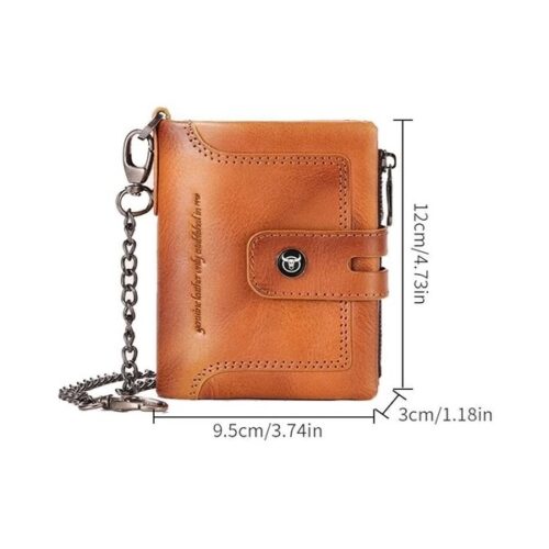 BULLCAPTAIN Leather Wallet