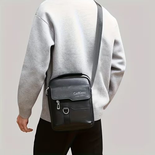 CarlKimu Black Shoulder Bag
