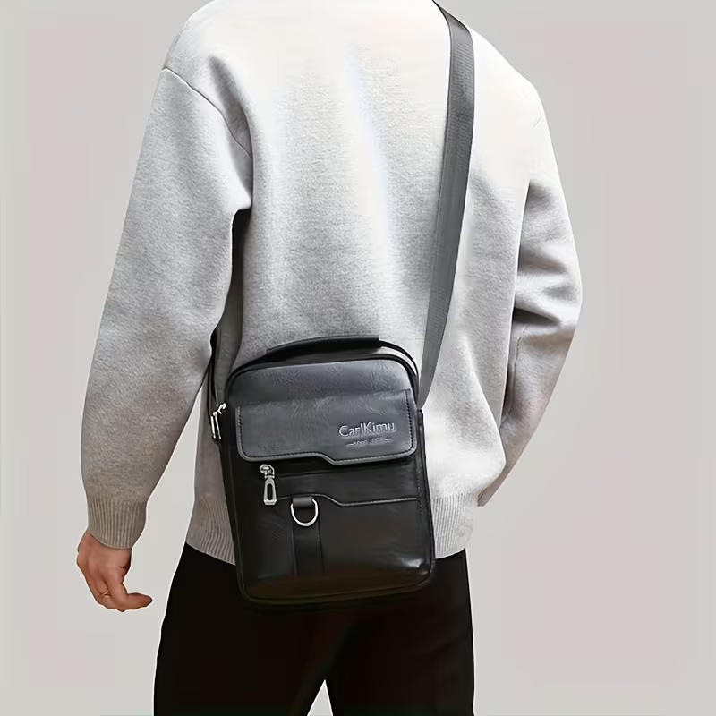 CarlKimu Black Shoulder Bag