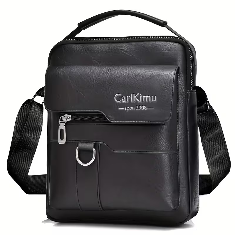 CarlKimu Black Shoulder Bag