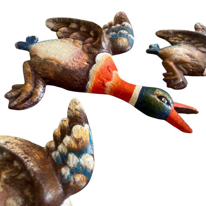 Cast Iron Flying Ducks