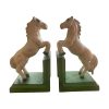 Cast Iron Horse Bookends