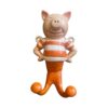 Cast Iron Orange Pig Hook