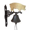 Cast Iron Pig Bell