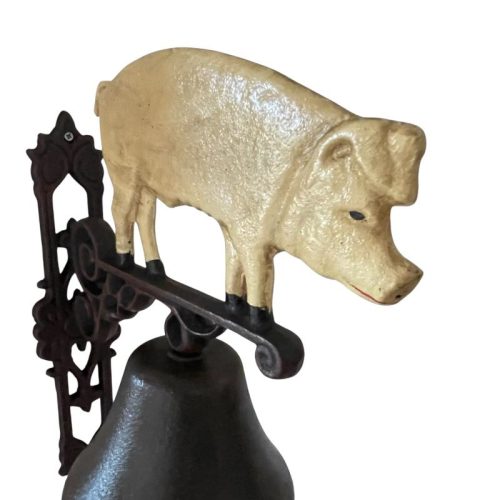 Cast Iron Pig Bell