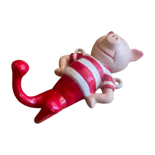 Cast Iron Red Pig Hook