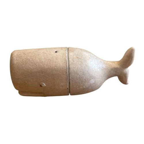 Cast Iron Whale Bookends