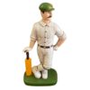 Cricketer Doorstop White