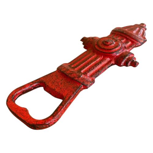 Alternative view of Red Cast Iron Fire Hydrant Bottle Opener