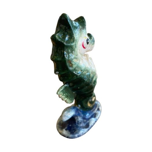 Green Seahorse Bottle Opener