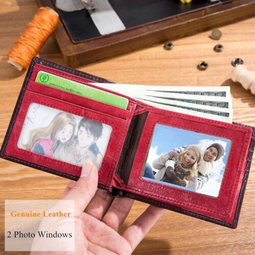 BULLCAPTAIN Genuine Leather Wallet