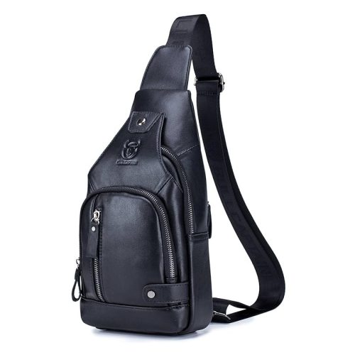 BULLCAPTAIN Genuine Leather Crossbody Bag