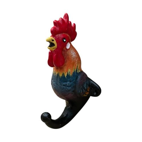Alternative view of Cast Iron Rooster Hook 17cm