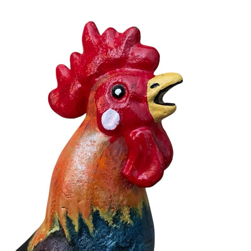 Cast Iron Rooster Hook 17cm - Image 4