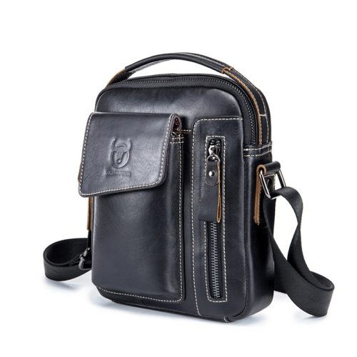 BULLCAPTAIN Leather Crossbody Bag