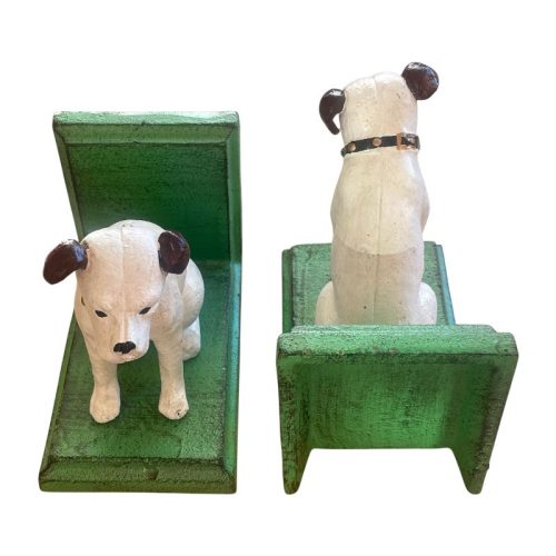Nipper Dog Bookends