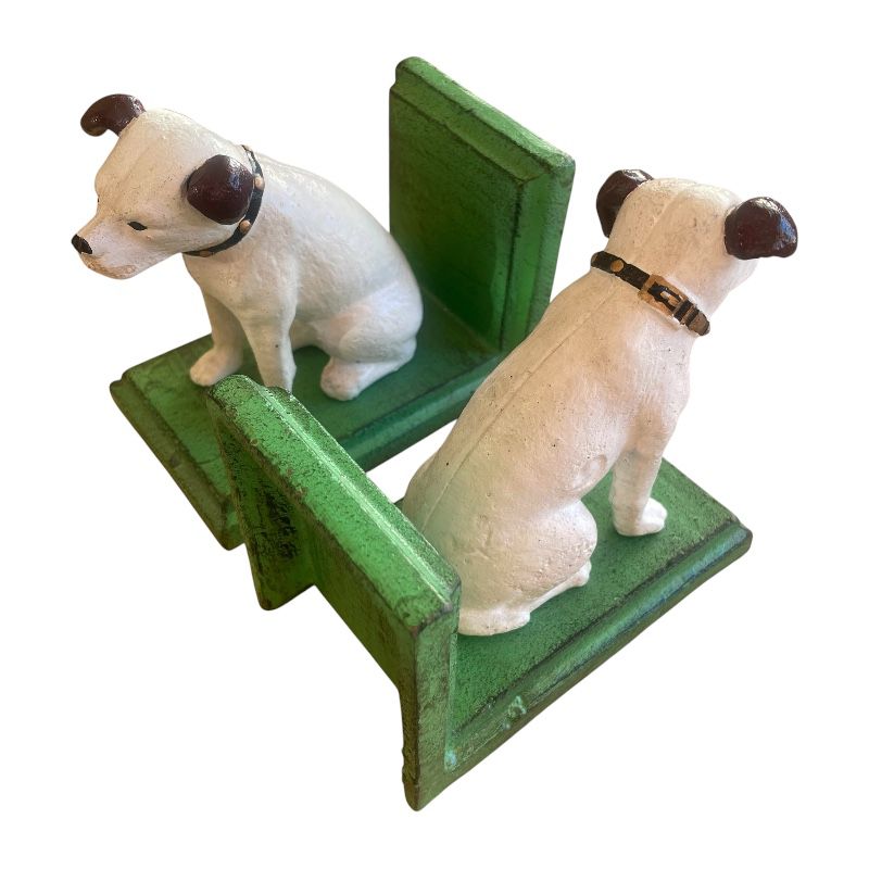 Nipper Dog Bookends
