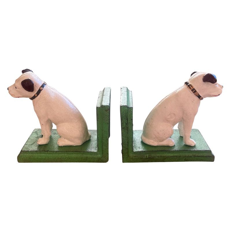 Nipper Dog Bookends