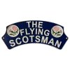 The Flying Scotsman Train Sign