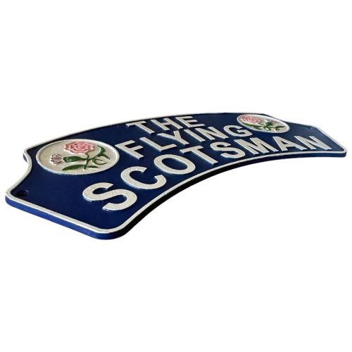 The Flying Scotsman Train Sign