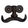 Cast Iron Moustache Hook