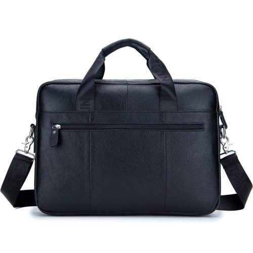 BULLCAPTAIN Genuine Leather Briefcase